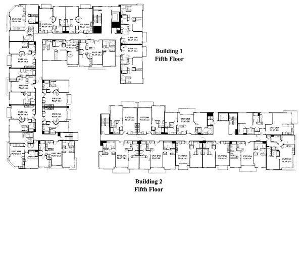 Park Blvd Floor Plan - 5th Floor